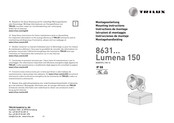 Trilux 8631RB-A/LED-W ET Instrucciones De Montaje