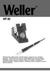 Weller WP 80 Manual De Uso