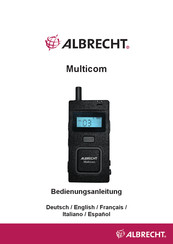 Albrecht Multicom Manual De Instrucciones