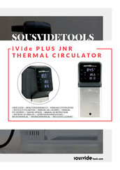 SousVideTools.com iVide PLUS JNR Thermal Circulator Manual Del Usuario