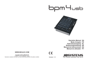 BEGLEC BPM 4USB Manual De Instrucciones