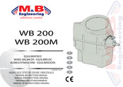 M&B Engineering WB 200M Manual De Instrucciones