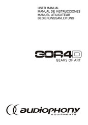 audiophony GOA4D Manual De Instrucciones