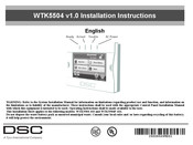 DSC WTK5504-433 Instrucciones De Instalación