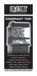 Exo Terra COMPACT TOP PT-2227 Manual De Instrucciones