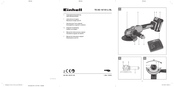 EINHELL TE-AG 18/150 Li BL Manual De Instrucciones Original