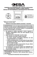 Desa Tech CDCFNRA Manual De Funcionamiento E Instalacion Del Propietario