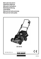 Dolmar EV-3918 Manual De Instrucciones