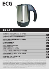 ECG RK 0510 Manual De Instrucciones