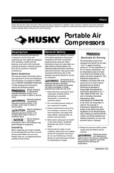 Husky FP2021 Manual De Instrucciones