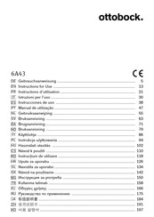 Ottobock 6A43 Instrucciones De Uso