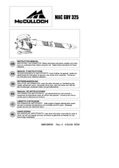 Mcculloch Mac GBV 325 Manual De Instrucciones