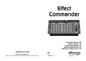 JB Systems Light EFFECT COMMANDER EC-16D Manual De Instrucciones