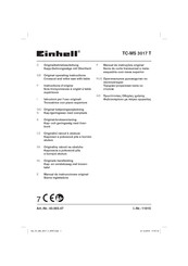 EINHELL TC-MS 3017 T Manual De Instrucciones Original