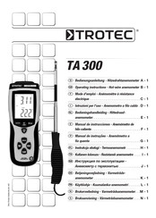 Trotec TA300 Manual De Instrucciones