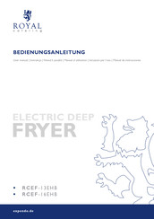 Royal Catering RCEF-13EHB Manual De Instrucciones