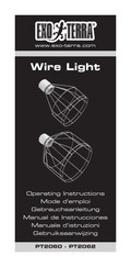 Exo Terra Wire Light Manual De Instrucciones