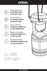 Dörr CL-1285 Soft Light Manual De Instrucciones