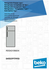 Beko RDSA310M20X Manual De Instrucciones Para El Uso