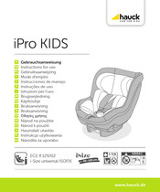 Hauck iPro KIDS Instrucciones De Manejo