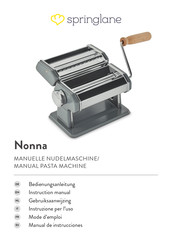 Springlane Nonna Manual De Instrucciones