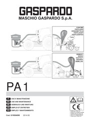 GASPARDO PA1 Empleo Y Mantenimiento