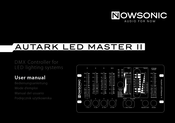 Nowsonic AUTARK LED MASTER II Manual Del Usuario