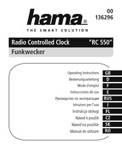 Hama RC 550 Instrucciones De Uso