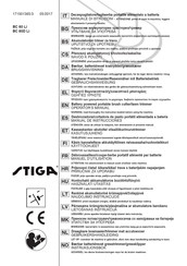 Stiga BC 80 Li Manual De Instrucciones