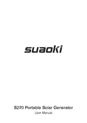 Suaoki S270 Manual Del Usaurio