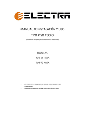 Electra TUB-57 HRSA Manual De Instalacion Y Uso