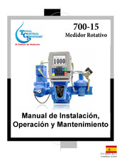 TCS 700-15 Manual De Instalación, Operación Y Mantenimiento