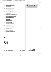 EINHELL 23.382.60 Manual De Instrucciones