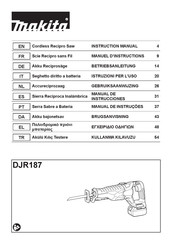 Makita DJR360Z Manual De Instrucciones