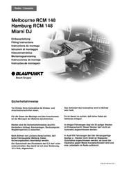 Blaupunkt Hamburg RCM 148 Instrucciones De Montaje