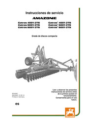 Amazone Catros 4001-2TS Instrucciones De Servicio