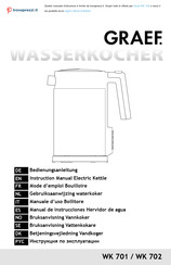 Graef WK 701 Manual De Instrucciones