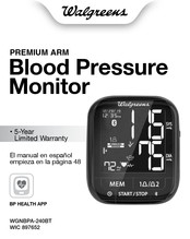 Walgreens WGNBPA-240BT Manual Del Usuario E Instrucciones De Programación