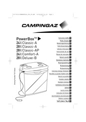 Campingaz PowerBox 28 l Classic-AP Instrucciones De Uso