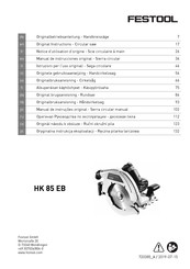 Festool HK 85 EB Manual De Instrucciones