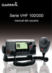 Garmin VHF 100 Serie Manual Del Usario