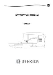 Singer SUPERB EM200 Manual De Instrucciones