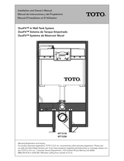 Toto DuoFit WT151M Manual De Instrucciones