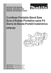 Makita DPB182 Manual De Instrucciones