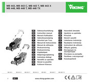 Viking MB 443 X Manual De Instrucciones