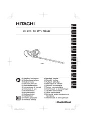 Hitachi CH 45Y Instrucciones De Manejo