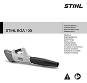 Stihl BGA 100 Manual De Instrucciones