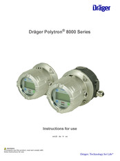 Dräger Polytron 8000 Serie Instructions For Use