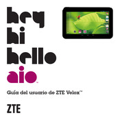 ZTE Aio Velox Guia Del Usuario