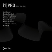 X-Rite i1Photo Pro UVcut Manual De Uso